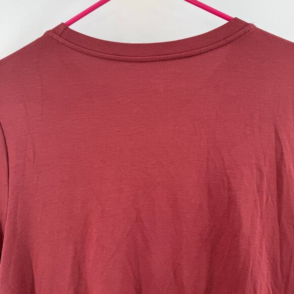 A Pea in the Pod Nursing Top Women’s Large NWT maternity short sleeve Stretch - Picture 9 of 10